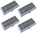 HQRP HEPA Filter 4-Pack for Miele S2120 S2121 S2180 S2181 S401i S412 S428i S434i S444i Canister Vac Vacuum Cleaner + HQRP Coaster