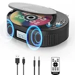 CD Player Portable,MONODEAL Boombox CD Player with Bluetooth Transmitter,FM Radio & Bluetooth Speaker 2 in 1 Combo,Portable CD Player for Car/Home with Remote Control,Headphone Jack,Support AUX/USB