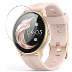 Vaxson 3-Pack Tempered Glass Screen Protector, compatible with AGPTEK LW11 Smart Watch, Film Protectors 9H Protective Guard New Version