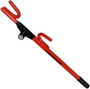 Winner International 00018 Extreme Truck Club Steering Wheel Lock, Red