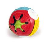 Clementoni Touch & Play Sensory Ball, Soft Multicoloured Building Blocks for Babies, Develops Senses, Motor Skills & Coordination, Washable 6+ Months