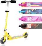 2 Wheel Kids Scooter (Yellow)