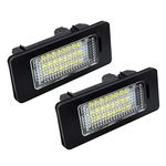 Trintion 2Pcs Number Plate Light LED License Plate Lamps Car License Number Plate Light Replacement for BMW E82 E88 E90 E91 E92 E93 E39 E60 E61 E70 E71