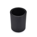 EDHAS Mango Wood BLACK Utensil Holder Kitchen Organization for Utensils, Crock for Cooking Utensils (12.7cm x 12.7cm x 15.24cm)