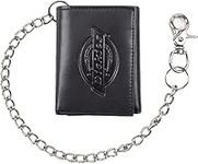 Dickies Men's Leather Chain Trifold