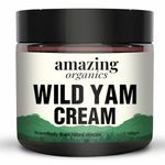 Amazing Organics Wild Yam Cream Organic Balancing Cream Pure and Natural Ingredients - 100Gm.