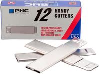 Pacific Handy Cutter Inc. HC100 Handy Box Cutter, Tap Open/Tap Close, 12 per Box, Assorted(Packaging may vary)