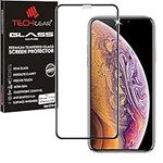 TECHGEAR Anti Glare Screen Protector for iPhone 11 Pro, iPhone XS, iPhone X - MATTE 3D GLASS Edition Genuine Tempered Glass Full Screen Protector Compatible with Apple iPhone 11 Pro, iPhone XS & X