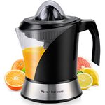 Pohl+Schmitt Deco-Line Citrus Juicer Machine Extractor - Large Capacity 34oz (1L) Easy-Clean, Featuring Pulp Control Technology BPA Free