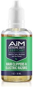 PlanetSafe AIM Hair Clippers & Electric Razors Lubricant Oil - Non-Toxic, Odorless, Best Blade Performance