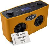 BoomBocs Internet Radio WiFi, Wireless Portable Bluetooth Speaker, Direct Streaming to Spotify, Deezer & Amazon Music - Orange