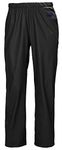 Helly Hansen Women's Moss Lightweight Fully Waterproof Windproof Rain Pants, 990 Black, Medium