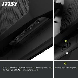 MSI MAG 271QPX 26.5" QD-OLED Gaming Monitor – Ultra-Fast Display