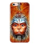 Yunic Polycarbonate Printed Colorful Lord Hanuman, Hanuman Designer Hard Back Case Cover for Apple iPhone 6 Plus/iPhone 6S Plus (Multicolor)