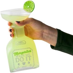 Bigmouth Bottle Shape Margarita Glass