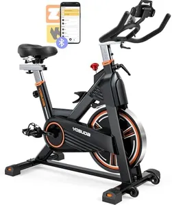 YOSUDA PRO Magnetic Exercise Bike 350 lbs Weight Capacity - Indoor Cycling Bike Stationary with Comfortable Seat Cushion, Silent Belt Drive