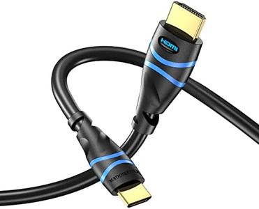 BlueRigger Mini HDMI to HDMI Cable (2M, 4K 60Hz HDR, Bidirectional High Speed HDMI 2.0 Cord, Ethernet, Audio Return) - Compatible with DSLR Camera, Camcorder, Graphics/Video Card, Raspberry Pi Zero W