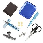 Rchobbytop 6pcs RC Car Tool Set Body Shell Reamer Nut Socket Wrenches Scissors Ball Bearing Remover for 1/8 1/10 1/12 1/16 Scale On Road Touring Racing Drift Buggy Truck Crawler