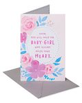 American Greetings Baby Shower Card for Girl (Count Down the Days)