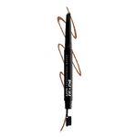 NYX PROFESSIONAL MAKEUP Fill & Fluff Eyebrow Pomade Pencil, Taupe, Day Dream, Pack of 1 (0800897188023)