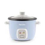 Aroma Housewares 4-Cups (Cooked) / 1Qt. Rice & Grain Cooker (ARC-302NGBL), Blue