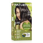 Naturtint Permanent Hair Colour Gel 3N Dark Chestnut Brown, Plant Enriched, Biobased, Ammonia Free, Long Lasting Grey Coverage and Radiant Colour, Nourishment and Protection