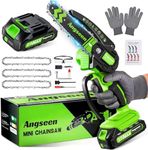 Mini Chainsaw Cordless 6 Inch, Elec