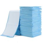 Rocinha 100 Count Disposable Changing Pads 24'' x 17'' Baby Disposable Underpads Waterproof Diaper Changing Pad Breathable Underpads Bed Table Protector Mat,