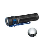 OLIGHT Baton 3 Pro Max 2500 Lumens EDC Rechargeable LED Torch,High Lumens Pocket Flashlight with Safety Proximity Sensor for Outdoors,Indoors and Emergency,Black(Cool White Light: 5700K~ 6700K)