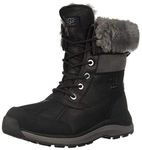 UGG Women's W Adirondack Boot III Snow, black, 6 M US