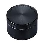 Golden Bell 2 inch Grinder 4 Layer Spice Grinder Zinc Alloy Grinder - Black