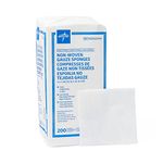 Medline Avant Gauze, Non-Woven and Non-Sterile Sponges, 4x4 Inch, 200-Count