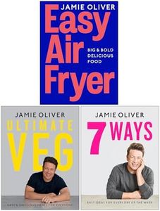 Jamie Oliver Collection 3 Books Set (Easy Air Fryer Big & Bold Delicious Food, Ultimate Veg & 7 Ways Easy Ideas for Your Favourite Ingredients)