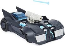 Batman, Tech Defender Batmobile, Transforming Vehicle with Blaster Launcher, Kids Toys for Boys Ages 4 and Up