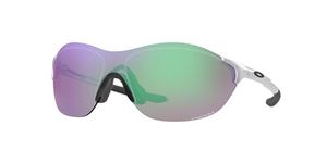 Oakley Men's OO9410 EVZero Swift Low Bridge Fit Rectangular Sunglasses, Silver/Prizm Golf, 38 mm