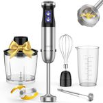 OXA Smart Powerful 2-in-1 Hand Blender with 6 Speed - Black