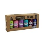 Itsy Bitsy Home Decor Chalk Paint Kit 6Pcs X 60Ml Brights