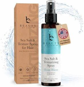 Sea Salt Spray for Textured Beach Waves & Volume - USA Made with Organic Ingredients, Texturing & Volumizing Spray for Fine Hair for Men & Women