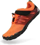 Womens Barefoot Cross-Trainer Minimalist Trail Running Shoes Lightweight Quick-Dry Walking Gym Yoga Outdoor Water Shoes Orange