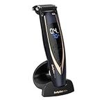 BaByliss MEN Super Stubble XTP Stubble and Beard Trimmer, Blue/Rose Gold