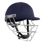 Shrey Classic Steel Cricket Helmet (Navy Blue, S)