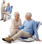 Phoenix Premium Power Chair Lift Floor Lift. Push Button Assist Helps Users up from the Floor and to Stand Up Again. 310 lbs. Designed, Stocked, Serviced in the USA