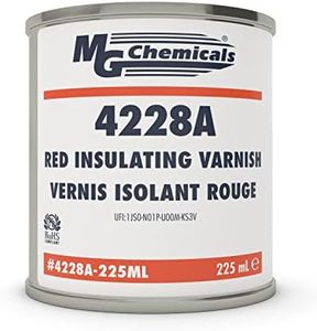 MG Chemicals 4228A-225mL Vernice isolante rossa, barattolo monocomponente da 234 g