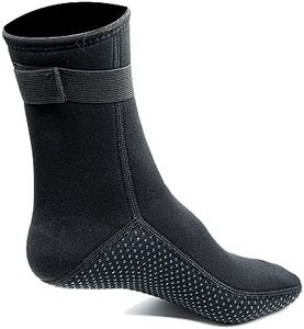 WEAXIO Neoprene Socks 3mm 5mm, Sand Beach Volleyball Socks Sandproof Stretch Water Socks Diving Boots for Outdoor, 3mm, Medium
