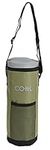 Rammento 1.5 Litre Insulated Bottle Cool Bag Zipped Drinks Carrier Wine Cooler Picnic Bag (Green)