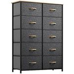 YITAHOME 10-Drawer Dresser, Fabric 