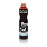 L'Oreal Paris Expert Carbon Protect Deodorant Spray for Unisex, 150ml