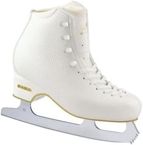L'Estel Skates Edea Edea Wave Boots + Skates Class 2 - Ice Skates (White, 245/37)