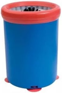 Trenton Single Glass Brush with Suction Cup, 150 mm Diameter x 205 mm Height, Blue