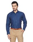 Van Heusen Men's Formal Shirt (8907566463282_VHSF1M7687746_46_Blue)